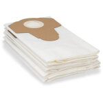 Set de sacs pour aspirateur, 5 sacs de rechange, adapt� pour aspirateur sec et humide einhell bt - vc ...