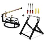 Set tc1 d�monte - pneu / changeur de pneus avec �quilibreuse pneu + outil de montage kit