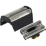 Set de t�tes de rasoir �lectrique compatible avec braun flex integral 5706, 5707, 6012, 6015, grille ...