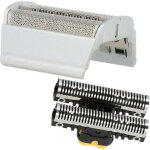 Set de t�tes de rasoir �lectrique remplacement pour braun 31b, sb505, 31s pour, grille + couteaux, noir ...