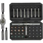 Set de tournevis � cliquet de pr�cision, jeu d'embouts de tournevis magn�tiques 42 en 1, pour meubles, ...
