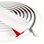 Seuil de douche barrage d'eau silicone pliable barriere de douche anti d�bordement pour la joint porte ...