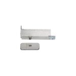 Pivot de sol btwist encastr� pour bois et m�tal - sevax argent sans arr�t