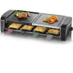 Rg 9645 - raclette / grill / pierre  griller - 1400 w - noir - severin