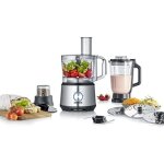 Severin - km3892 robot multifonctions - 1200 w - inox et noir - blender 1, 5 l - 2 vitesses + pulse