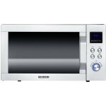 Micro - ondes � poser 7777 25l ? puissance 900w ? fonction grill 1200w ? air chaud jusqu'� 230�c ? acier ...