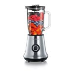 Sm3734 blender, recipient en verre d1l amovible, 2 vitesses + fonction pulse, 22 000 tours / min, range ... Sm3734 blender, recipient en verre d1l amovible, 2 vitesses + fonction pulse, 22 000 tours / min, range ...