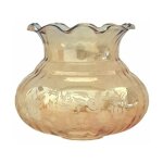 Sevilla ambre abat - jour en verre 15x15cm avec embouchure 5cm Sevilla ambre abat - jour en verre 15x15cm avec embouchure 5cm