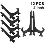 Shining house - lot de 12 chevalets en plastique porte - assiettes - pr�sentoirs pour la pr�sentation ...