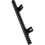 Shining house - cr�maill�re pour portail coulissant - 33 cm - corps en nylon avec insert en acier - visserie ...