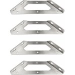 Shining house - equerre etagere murale equerre etagere murale equerre metal de �tag�re robuste equerre ...
