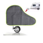 Shining house - gris housse de timon remorques, housse de protection pour caravanes et remorques attelage ...