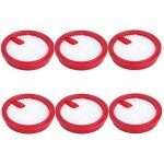 Shining house - kit 'outils de nettoyage de filtre hepa lavable de 6 pi�ces, adapt� � l'aspirateur sans ...