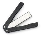 Shining house - lime diamant�e pliante double face pour aff�ter les lames, s�cateurs, burins