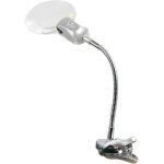 Shining house - loupe pince lampe led clipser outil r�paration flexible m�tal pour personnes �g�es lecture ...