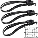 Shining house - sangle bagage elastique tendeur elastique 3pcs sangle bagage elastique 70cm avec crochets ...