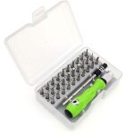 Shining house - set de tournevis tournevis aimant� coffret embout visseuse 32 en 1 mini tournevis pr�cision ...