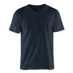 T - shirt col v homme blaklader 3360 - bleu fonc - m