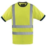 T - shirt haute visibilit� coverguard yard col rond jaune xl