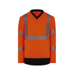 T shirt hv helium manches longues jaune t. m