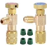 Shmshng - vanne de charge de refrigerant r22 r410, soupape de securite de liquide refrigerant de climatisation ...