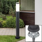 Lampe sur pied extrieure chemin de jardin clairage de prise terrasses en acier inoxydable terre sol ...