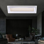 Etc - shop - plafonnier led lampe de chambre plafonnier moderne salon, abat - jour en verre acrylique, ...