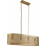 Etc - shop - plafonnier pendule cage salle de travail lampe suspendue or dans un ensemble comprenant ...