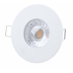 Spot  encastrer led plafonnier salle de bain spot  encastrer plafonnier led, blanc rond, ip44, led ...