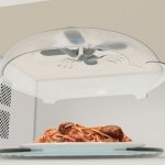 Couvercle magntique pour micro - ondes anti - eclaboussures