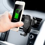 Wolder : support pour téléphone portable avec chargeur induction sans fil Wolder : support pour téléphone portable avec chargeur induction sans fil