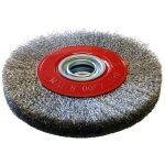 Sidamo - brosse circulaire avec bagues d. 150x20x32 fils ondules inox Sidamo - brosse circulaire avec bagues d. 150x20x32 fils ondules inox