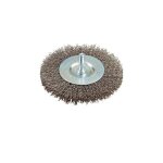 Brosse circulaire sur tige d. 50 mm - fils de 0, 3 mm ondul�s inox - 10314006 - sidamo