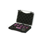 Sidamo - coffret de 6 trpans diamant  sec pour meuleuse m14 - d. 6 - 8 - 10 - 12 - 18 - 22 mm - cramique ...