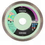Sidamo - disque diamant ultra c�ram d. 125 x 22, 23 x h 10 mm gr�s c�ram / fa�ence - 11130025