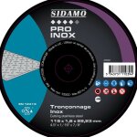 Sidamo - disque plat � tronconner sp�ciale tole acier et inox - diam�tre 115mm