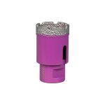 Tr�pan diamant m14 d. 76 mm � sec - c�ramique, fa�ence, marbre, granit