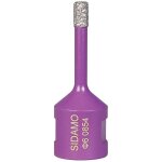 Sidamo - tr�pan diamant � sec pour meuleuse m14 - diam�tre de 6 mm - c�ramique / gr�s / granit