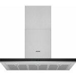 Hotte dcorative murale 90cm 55db 843m3 / h inox siemens lc98bip50