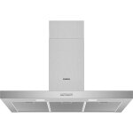 Siemens - hotte d�corative murale 90cm 70db 590m3 / h inox lc96bbc50