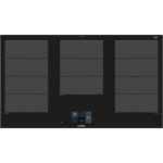 Siemens - table de cuisson à induction 90cm 5 feux 11100w flexinduction noir ex975kxw1e Siemens - table de cuisson à induction 90cm 5 feux 11100w flexinduction noir ex975kxw1e