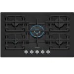 Siemens - table de cuisson gaz 75cm 5 feux 11700w noir er7a6rh40