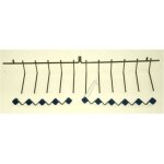 Siemens - tiges rabattables + maintiens panier superieur pour lave - vaisselle