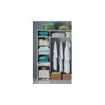 Sifisa - am�nagement de placard compact prisme d�cor blanc sans tiroirs - am7st