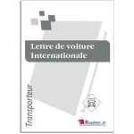 Signaletique. biz france - lettre de voiture internationale cmr ? transport sanitaire ? registre a4 autocopian ...