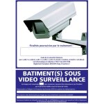 Signaletique. biz france - panneau information b�timent sous vid�o surveillance - signalisation s�curit� ...