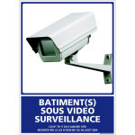 Signaletique. biz france - panneau information b�timent(s) sous vid�o surveillance. signalisation information ...
