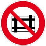 Signaletique. biz france - panneau interdiction de d�poser et d'entreposer. signalisation interdiction. ...