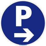 Signaletique. biz france - panneau interdiction de stationner, panneau de signalisation taille standard ...