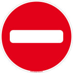 Signaletique. biz france - panneau interdiction de stationner, panneau de signalisation taille standard ...